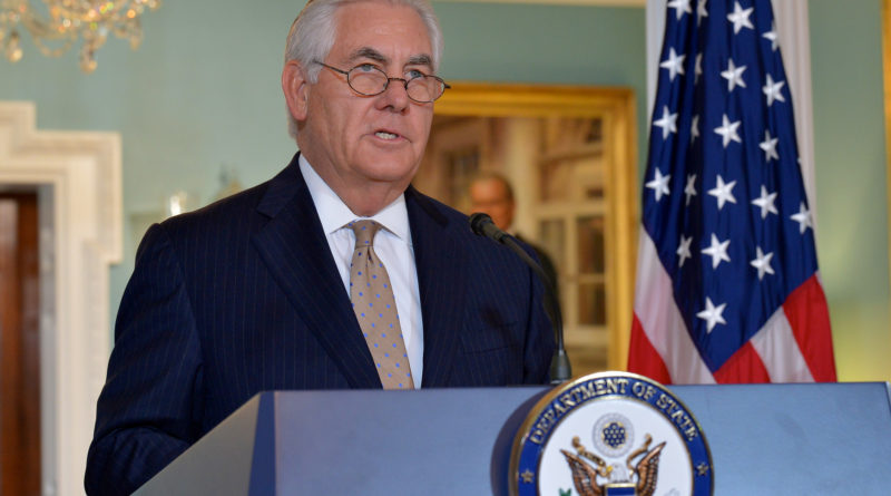 Secretary Tillerson Photo