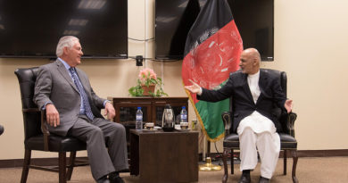 Secretary Tillerson meets with Afghan President Ghani 20171023