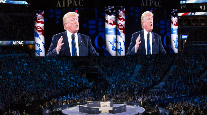 Trump speaking at AIPAC March 21, 2016