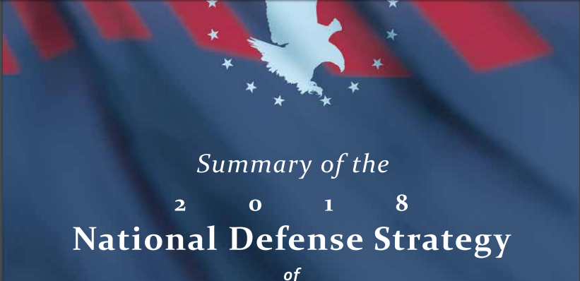 2018 US National Defense Strategy Cover Shot