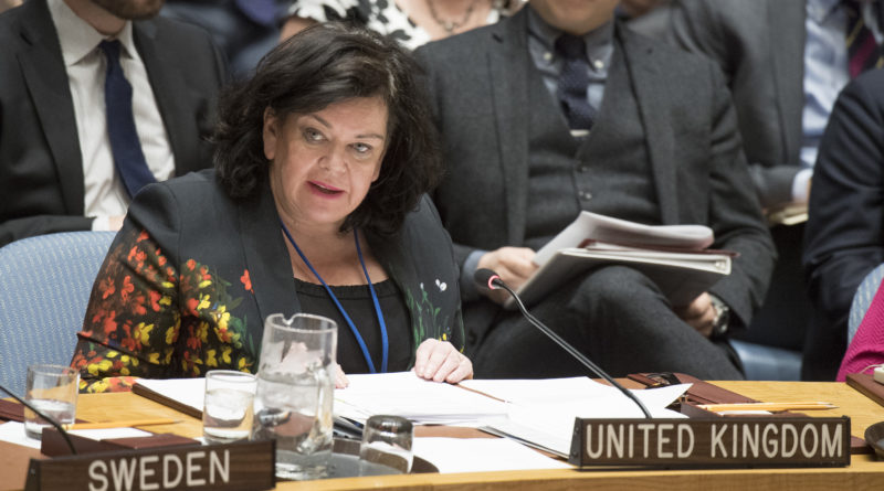 Security Council meeting on Letter dated 13 March 2018 from the Charg dÕaffaires a.i. of the Permanent Mission of the United Kingdom of Great Britain and Northern Ireland to the United Nations addressed to the President of the Security Council (S/2018/218). UK