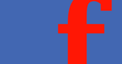 Facebook logo parody by The Political News Report