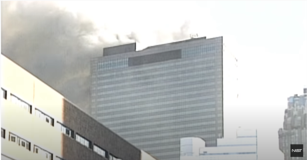 Screen Capture from Official NIST WTC 7 video