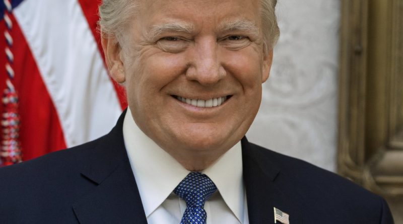 President Trump Official Portrait